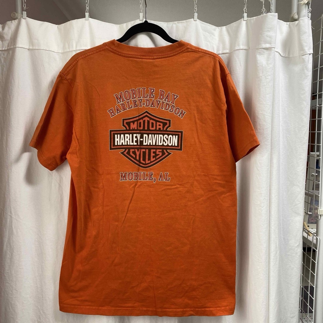 Harley Davidson(ハーレーダビッドソン)のHarley Davidson 半袖Tシャツ　MADE IN USA メンズのトップス(Tシャツ/カットソー(半袖/袖なし))の商品写真