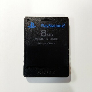 プレイステーション2(PlayStation2)のPS2 メモリーカード 純正 ブラック(その他)