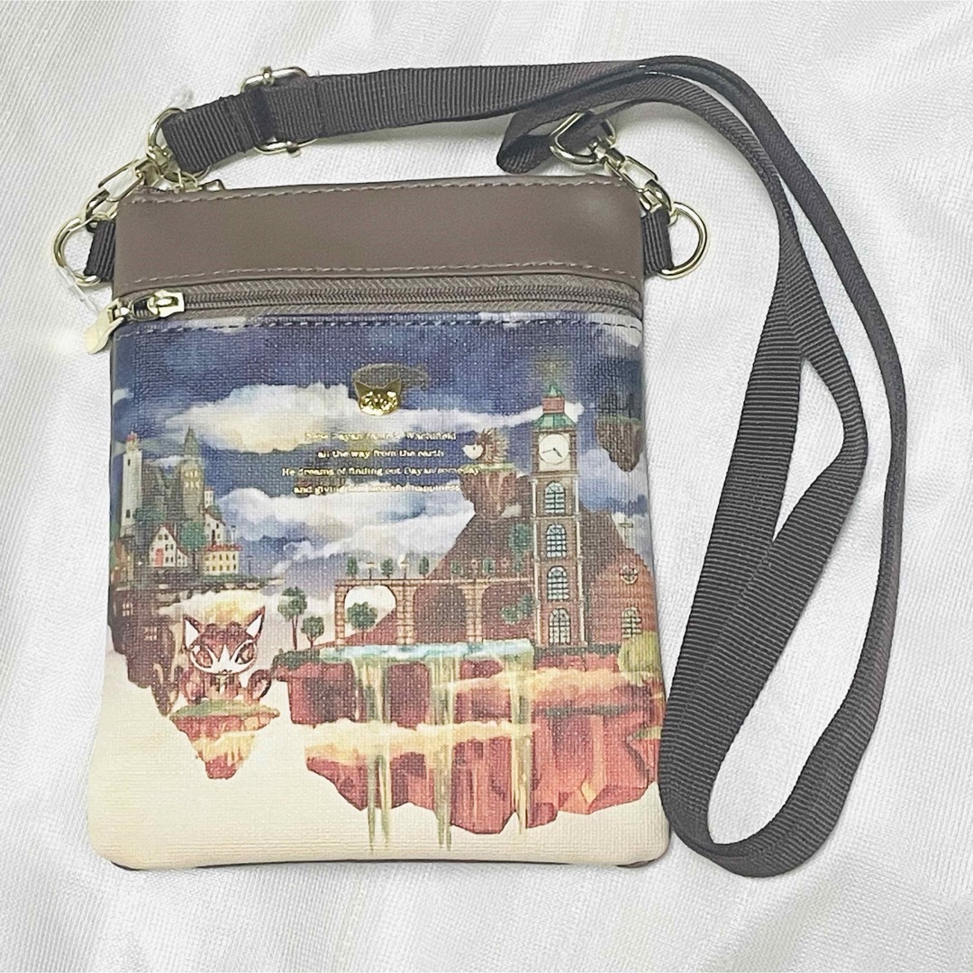 【新品】ベベダヤン スマホショルダー ポシェット 合皮 縦型 レディースのバッグ(ショルダーバッグ)の商品写真