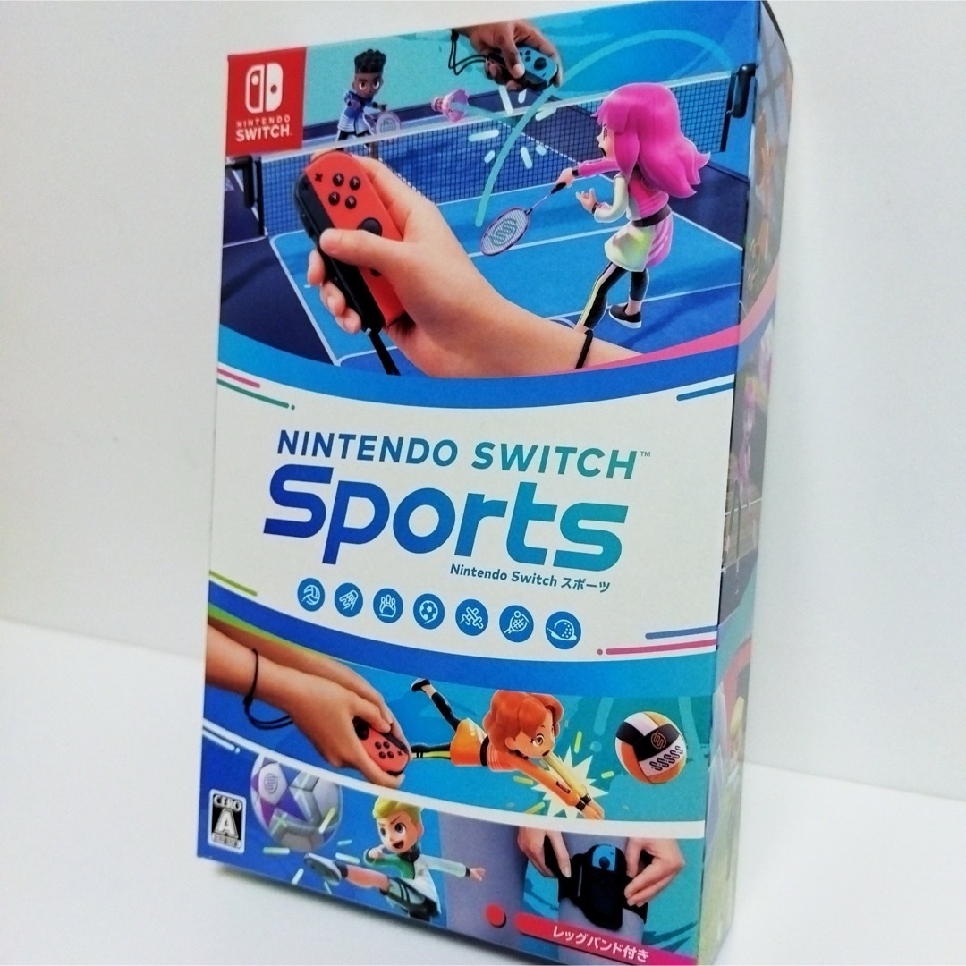 Nintendo Switch(ニンテンドースイッチ)の【新品】 Nintendo switch sports スイッチスポーツ  エンタメ/ホビーのゲームソフト/ゲーム機本体(家庭用ゲームソフト)の商品写真