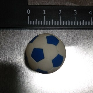 サッカーボール(青) 消しゴム(模型/プラモデル)