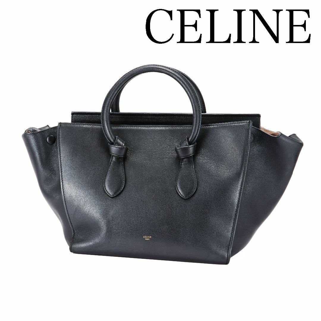 celine(セリーヌ)のセリーヌ レザー タイ ハンドバッグ レディースのバッグ(ハンドバッグ)の商品写真