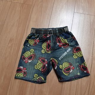 ヒステリックミニ(HYSTERIC MINI)のヒステリックミニ　パンツ　美品　130 120 ズボン　ライクア　デニム(パンツ/スパッツ)