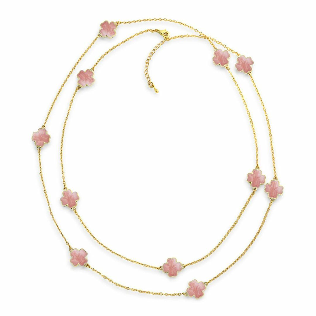 【色: ピンク】[Bling Jewelry] ホワイトピンクアクアブルーブラッ レディースのアクセサリー(その他)の商品写真