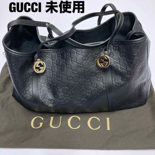 グッチ(Gucci)のグッチ シマレザーGGツインズ トートバック 新品未使用(ショルダーバッグ)