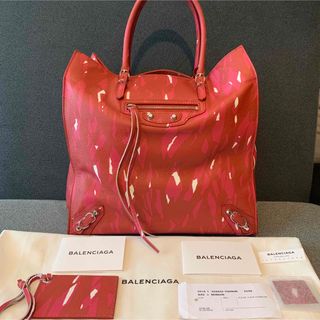 バレンシアガ(Balenciaga)のBALENCIAGA  新品同様　ペーパー　ハンドバッグ　バレンシアガ　トート(トートバッグ)