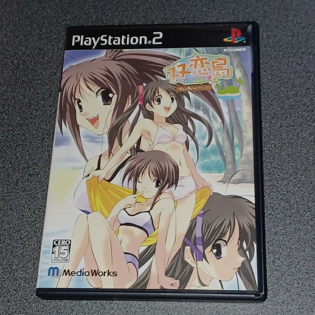 PlayStation2(プレイステーション2)のPS2 双恋島～恋と水着のサバイバル～ エンタメ/ホビーのゲームソフト/ゲーム機本体(家庭用ゲームソフト)の商品写真
