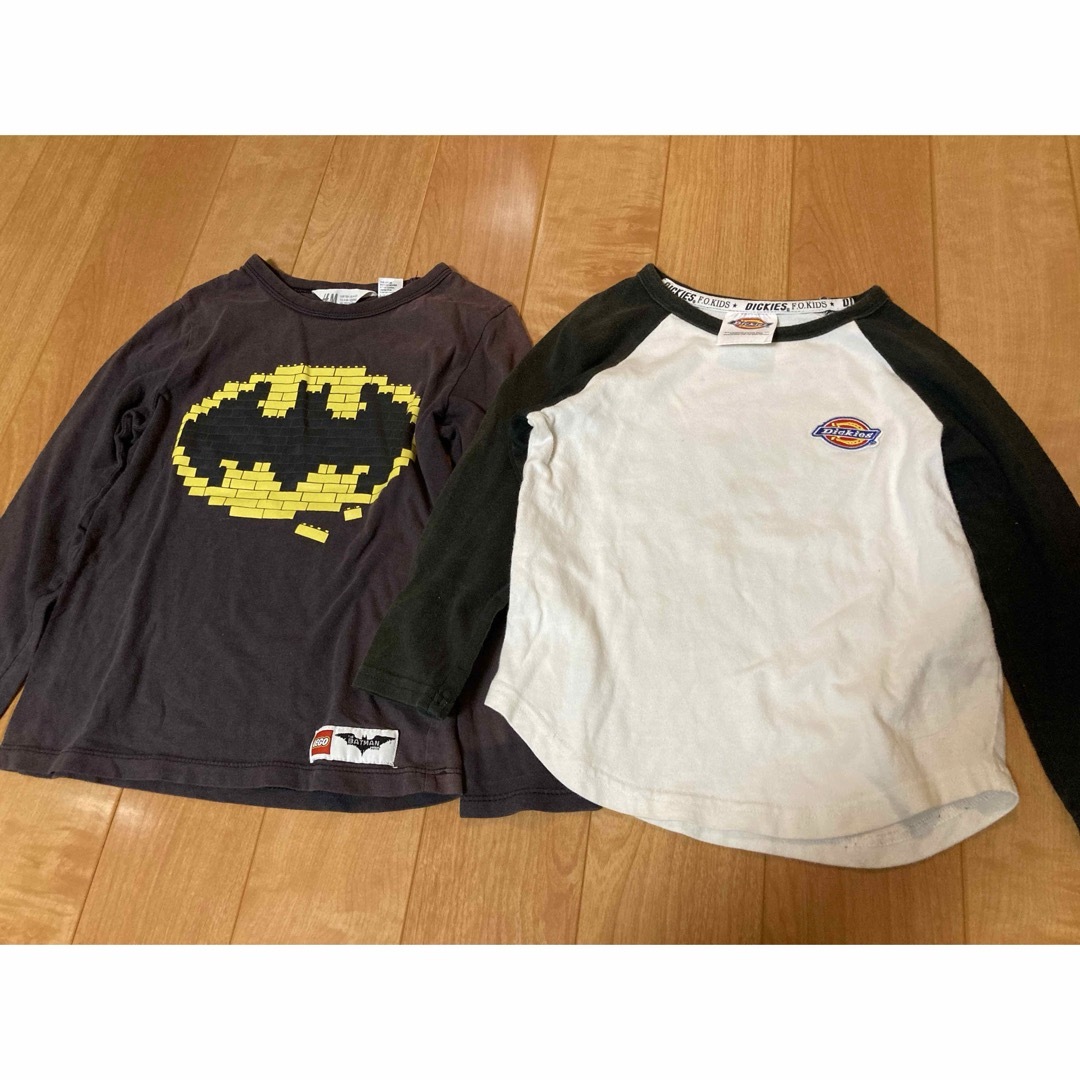 Dickies(ディッキーズ)のキッズ 長袖 ロンT 5枚セット 110 キッズ/ベビー/マタニティのキッズ服男の子用(90cm~)(Tシャツ/カットソー)の商品写真