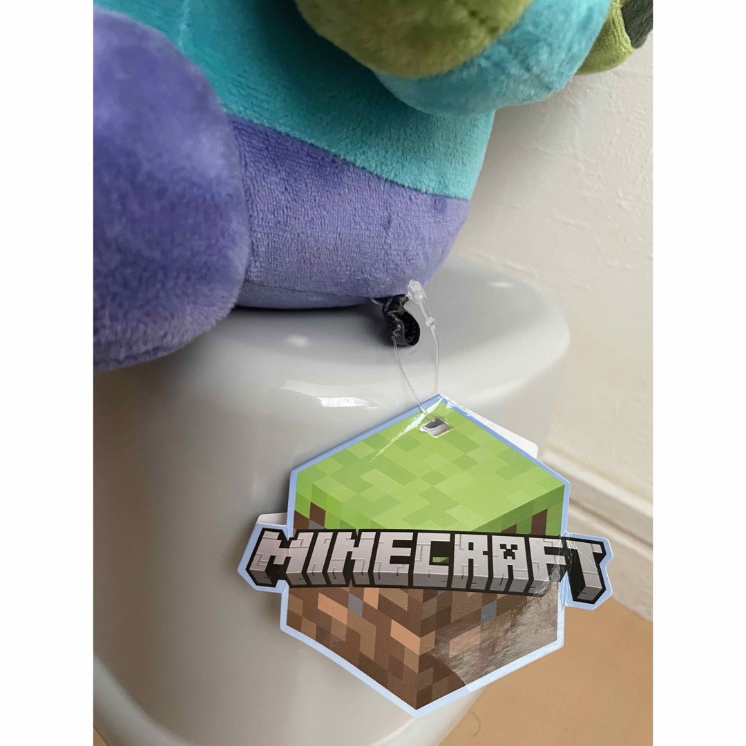 Minecraft(マインクラフト)の未使用 Minecraft マインクラフト デフォルメBIGぬいぐるみ　ゾンビ エンタメ/ホビーのおもちゃ/ぬいぐるみ(ぬいぐるみ)の商品写真