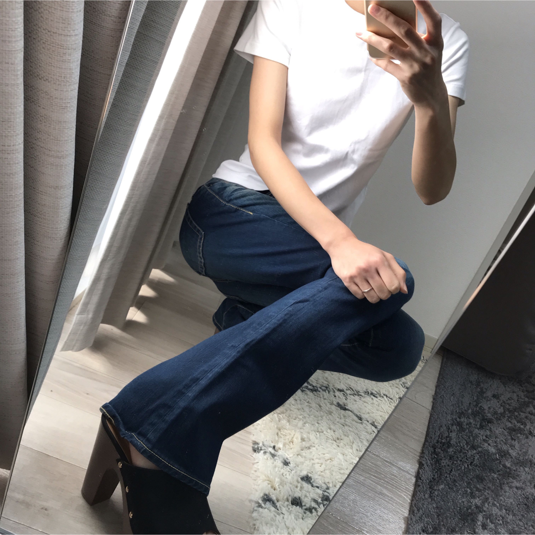 moussy フレアデニム 25 - デニム/ジーンズ moussy フレアデニム 25 - デニム/ジーンズ