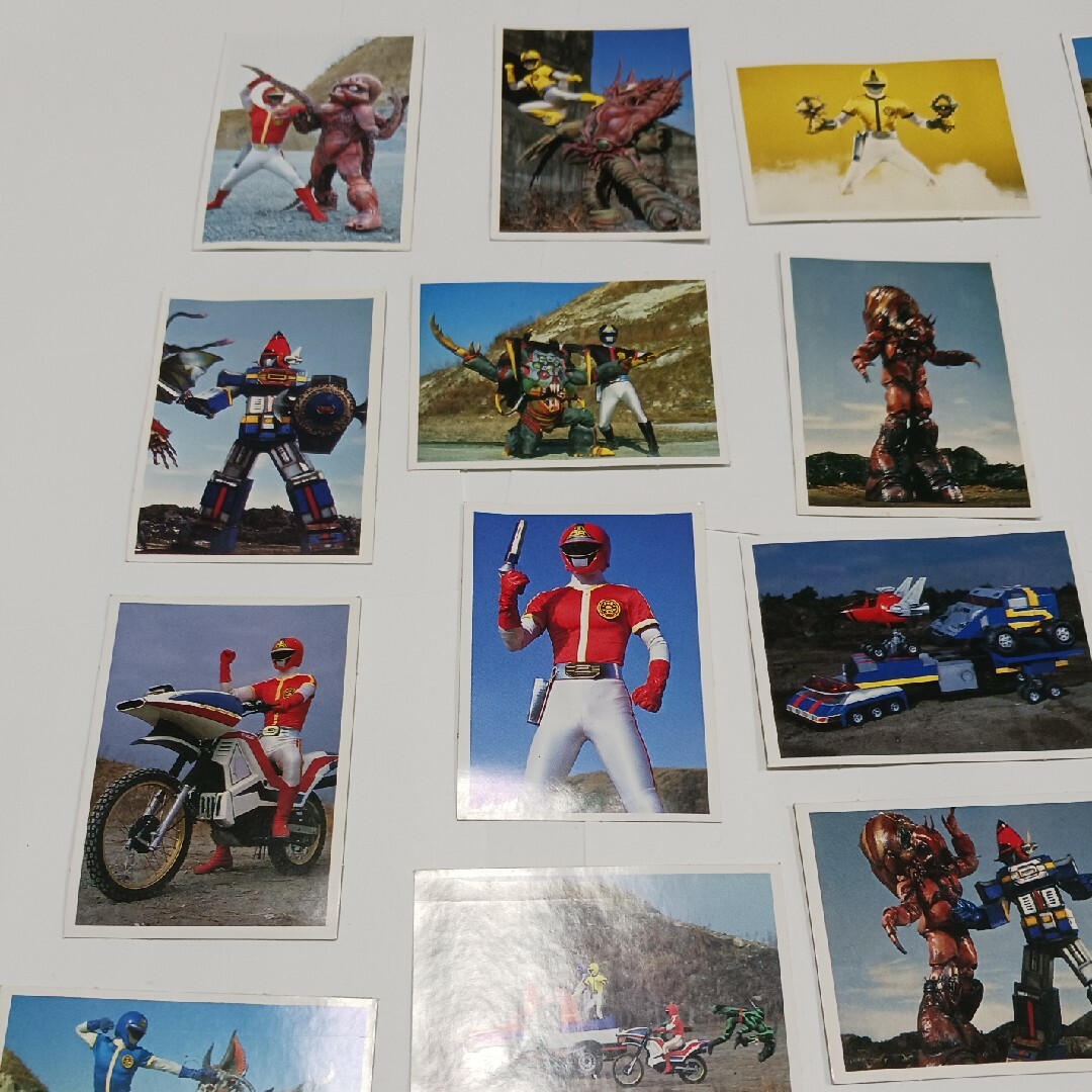 科学戦隊ダイナマン　シール エンタメ/ホビーのおもちゃ/ぬいぐるみ(キャラクターグッズ)の商品写真