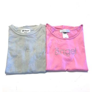 JILL STUART  Tシャツ　グレー　ピンク