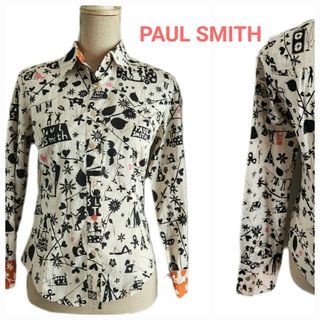 美品　Paul Smith 　M～L　可愛いシャツブラウス