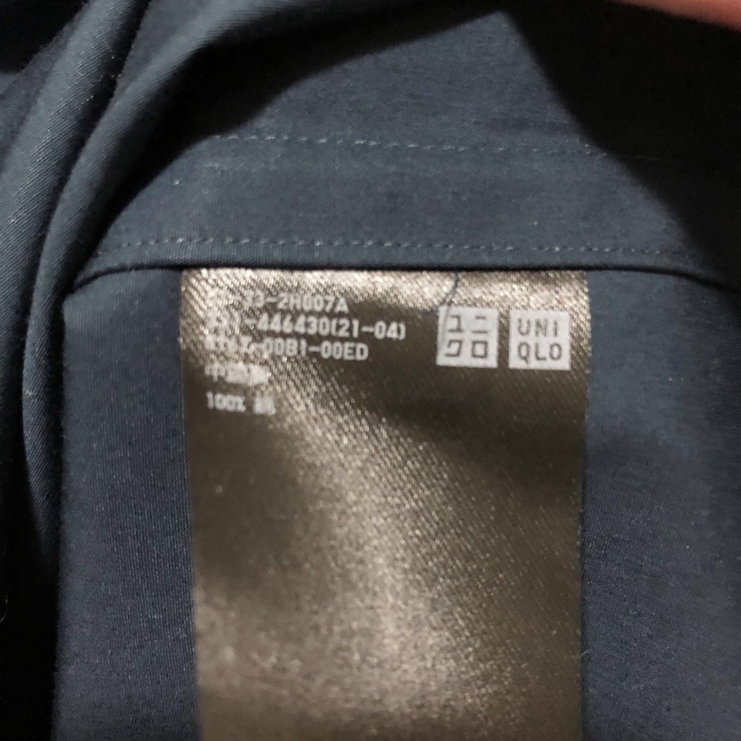 UNIQLO(ユニクロ)の【美品】+J　スーピマコットンオーバーサイズスタンドカラーシャツ（長袖）　M メンズのトップス(シャツ)の商品写真