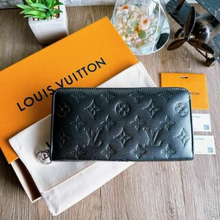 ルイヴィトン(LOUIS VUITTON)の◇ルイヴィトン◇M81763 モノグラム エンボス ラムレザー ジッピー 長財布(長財布)