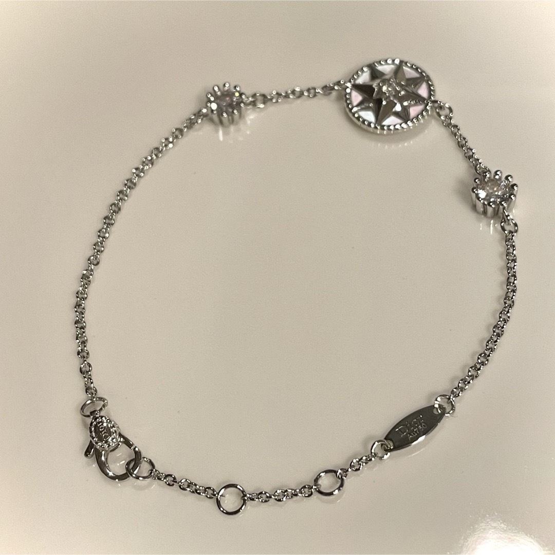 Dior(ディオール)のDior＊ローズデヴァン 3P シルバー(18KWG)ブレスレット レディースのアクセサリー(ブレスレット/バングル)の商品写真