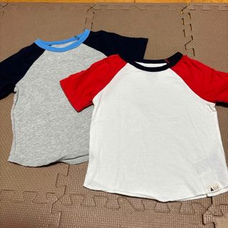 ベビーギャップ(babyGAP)の【baby gap】Tシャツ　2点セット　100(Tシャツ/カットソー)