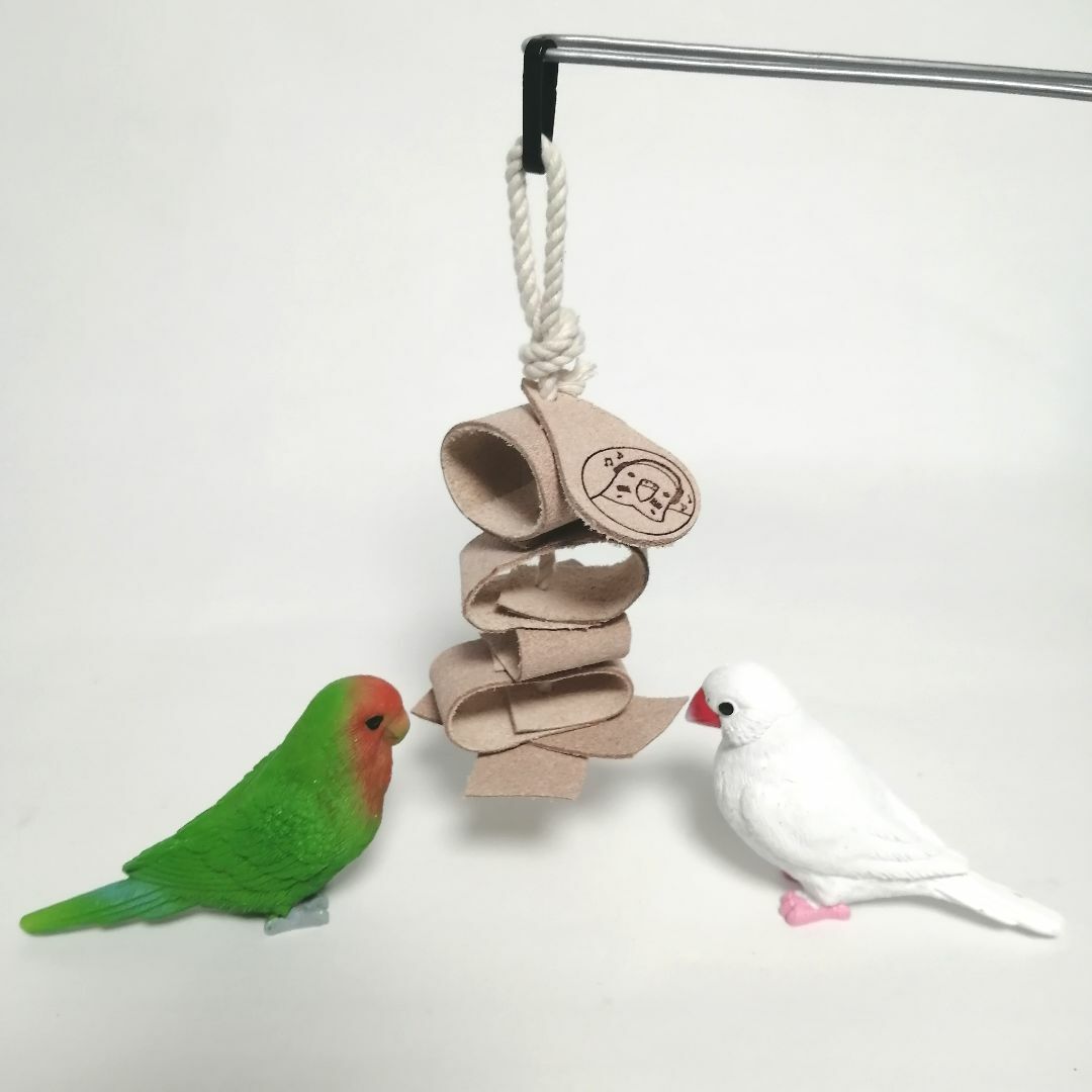 1318インコカジカジ ガジガジおもちゃセットバードトイバルサ入り