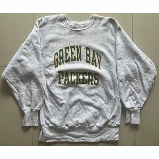 チャンピオン(Champion)のリバースウィーブ/サイズXL/90's/刺繍/GREENBAY PACKERS(スウェット)