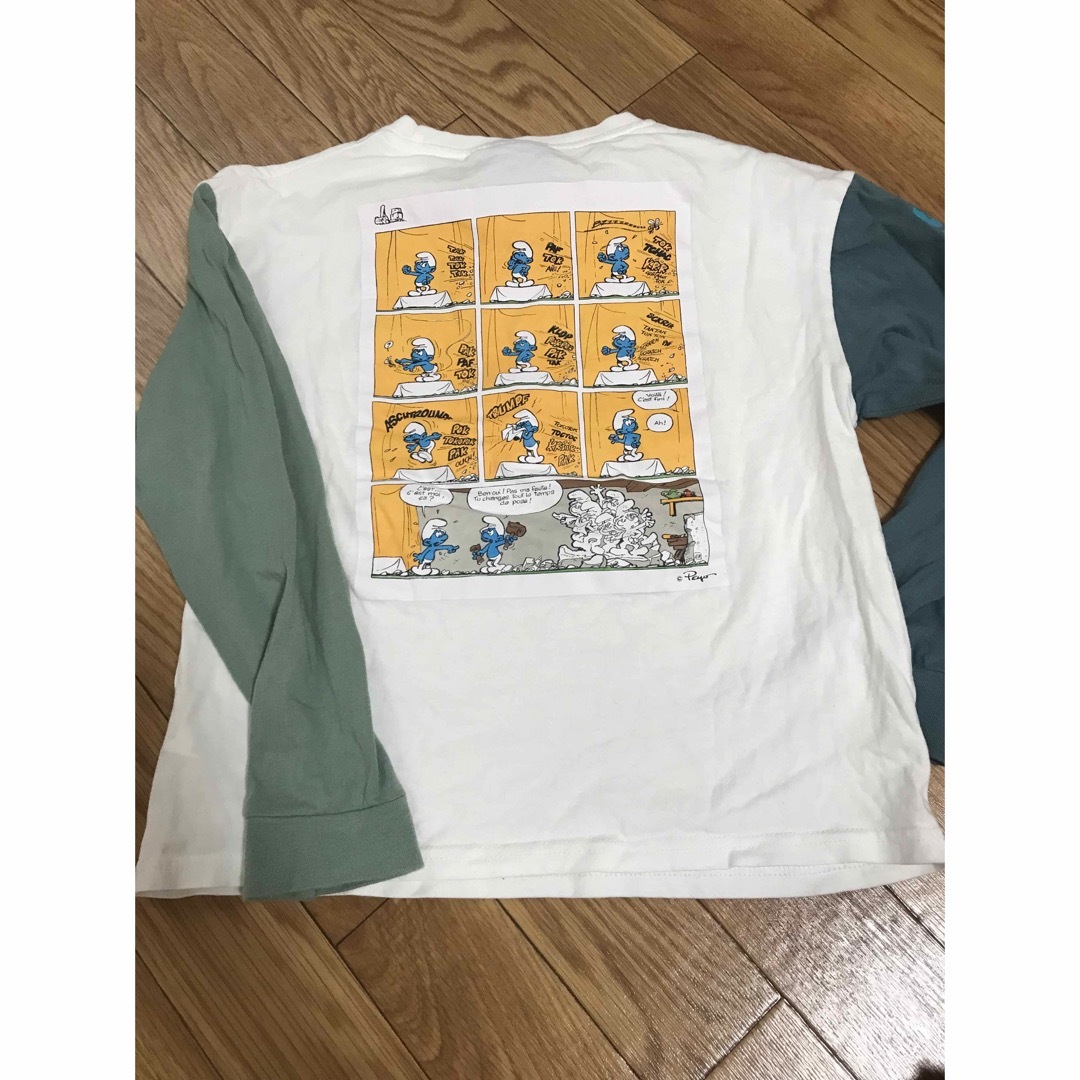 スマーフ　ロンT キッズ/ベビー/マタニティのキッズ服男の子用(90cm~)(Tシャツ/カットソー)の商品写真