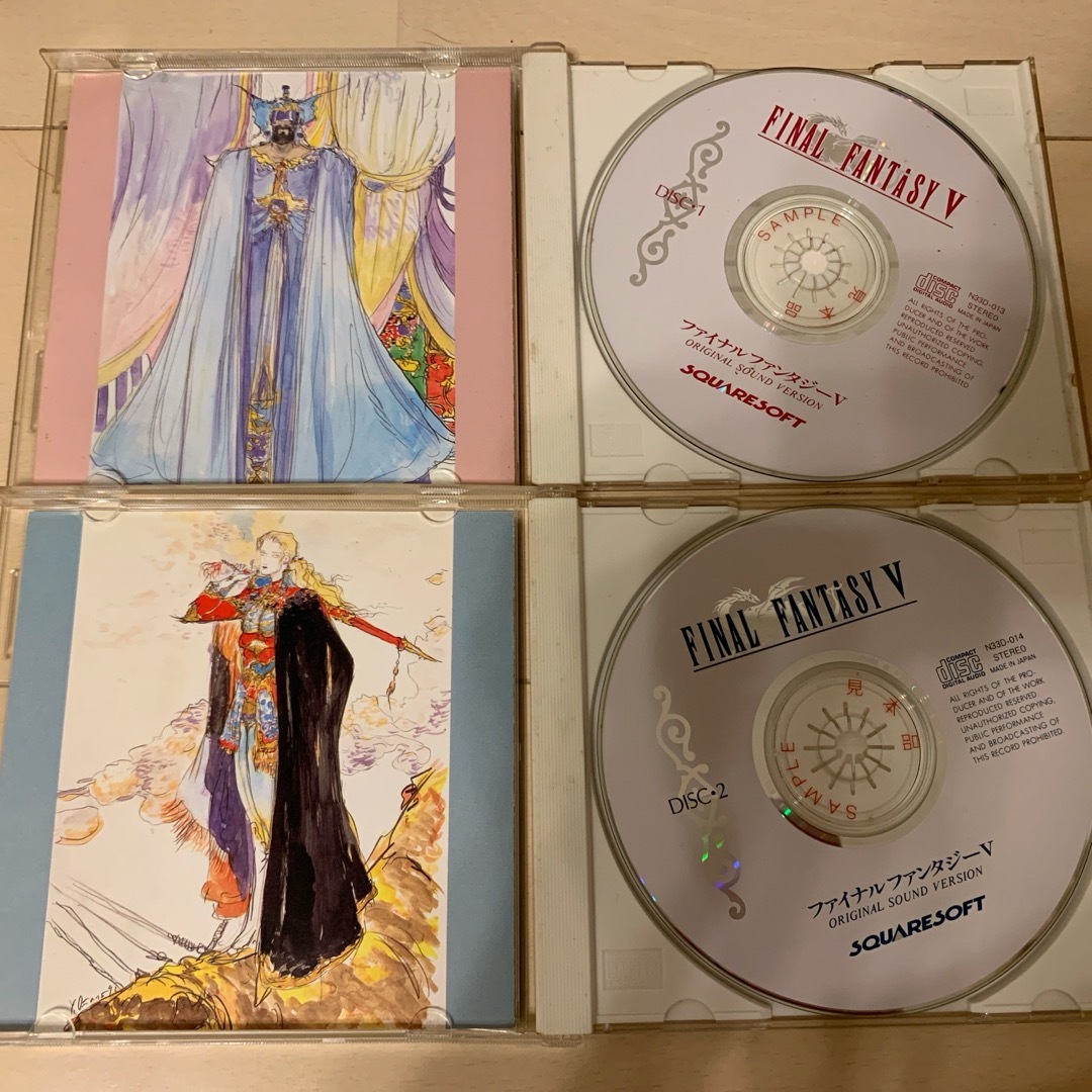 SQUARE ENIX(スクウェアエニックス)のファイナルファンタジー5 サントラ　CD エンタメ/ホビーのCD(アニメ)の商品写真