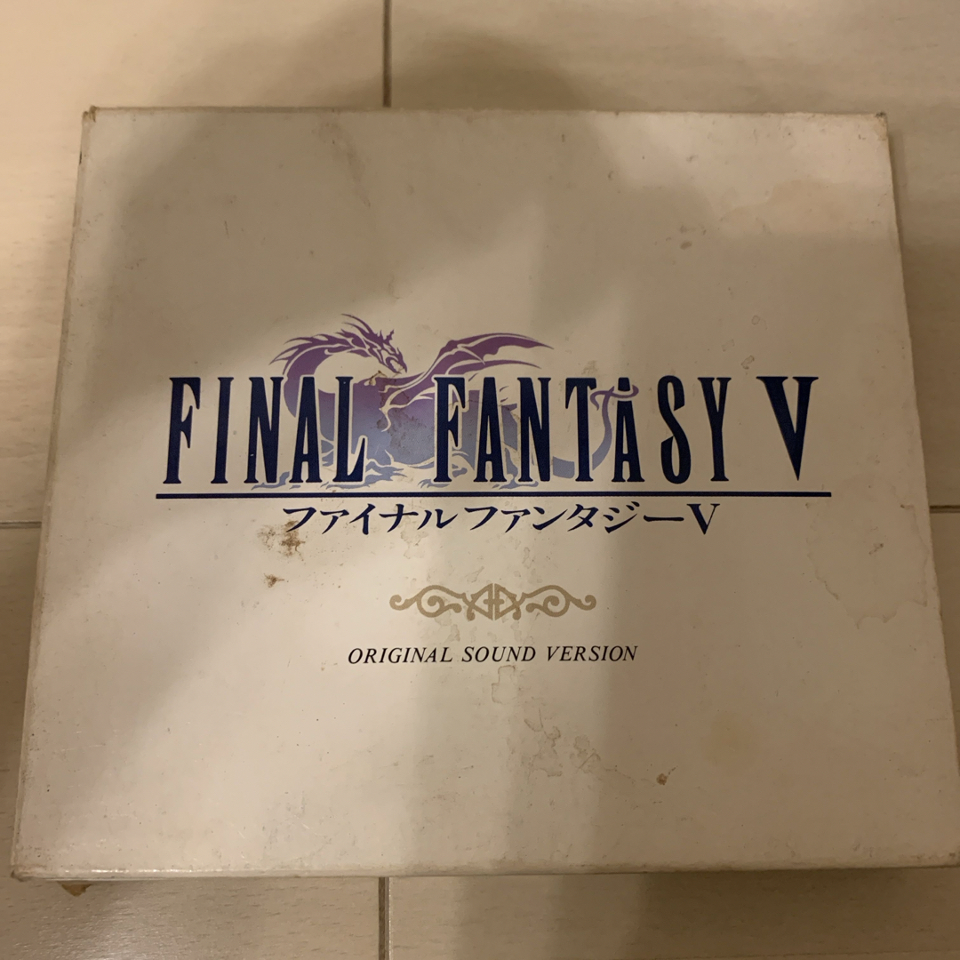 SQUARE ENIX(スクウェアエニックス)のファイナルファンタジー5 サントラ　CD エンタメ/ホビーのCD(アニメ)の商品写真