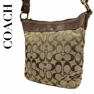 コーチ(COACH)のCOACH コーチ　s76　斜め掛け　10402　バケツ型　ショルダーバッグ　茶(ショルダーバッグ)