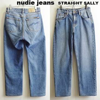 ヌーディジーンズ(Nudie Jeans)のヌーディージーンズ　STRAIGHT SALLY　W69cm　ストレッチ　明青(デニム/ジーンズ)