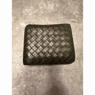 ボッテガヴェネタ(Bottega Veneta)のボッテガ　財布　深緑色(折り財布)