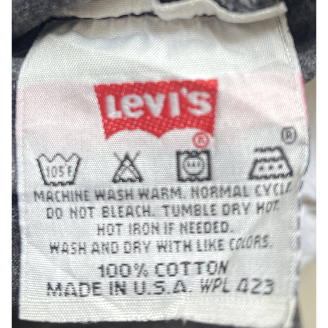 Levi's(リーバイス)のLevi's/501/USA/ブラックデニム/米国製/90's/W34xL34 メンズのパンツ(デニム/ジーンズ)の商品写真