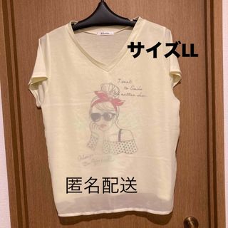 レディス　トップス　サイズLL(Tシャツ/カットソー(半袖/袖なし))