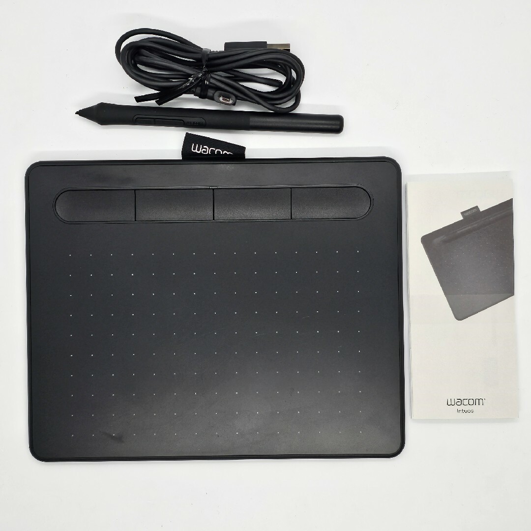 【動作確認済み】ワコム Wacom Intuos CTL-4100 替え芯3本付 スマホ/家電/カメラのPC/タブレット(PC周辺機器)の商品写真