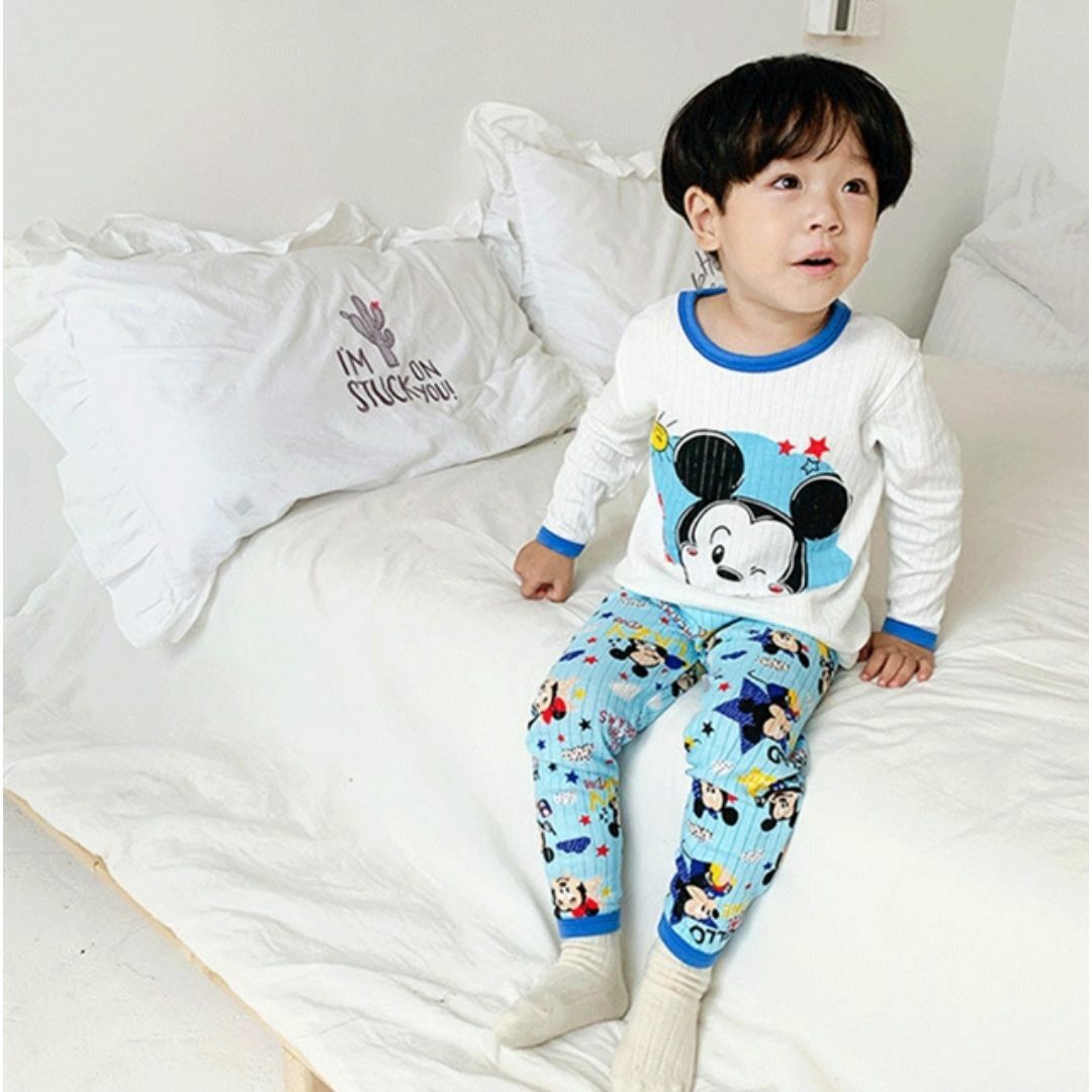 【高品質】子供 キッズ パジャマ 長袖 130 キッズ/ベビー/マタニティのキッズ服男の子用(90cm~)(パジャマ)の商品写真