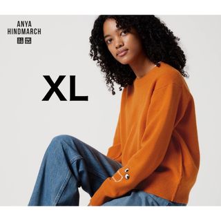 アニヤハインドマーチ(ANYA HINDMARCH)のUNIQLO アニヤハインドマーチ セーター XL(ニット/セーター)