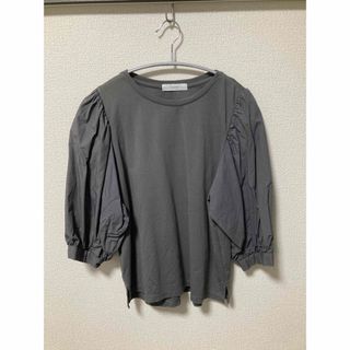 エニィファム(anyFAM)のanyFAM トップス オフィスカジュアル フェミニン 清楚系 シンプル(Tシャツ(長袖/七分))