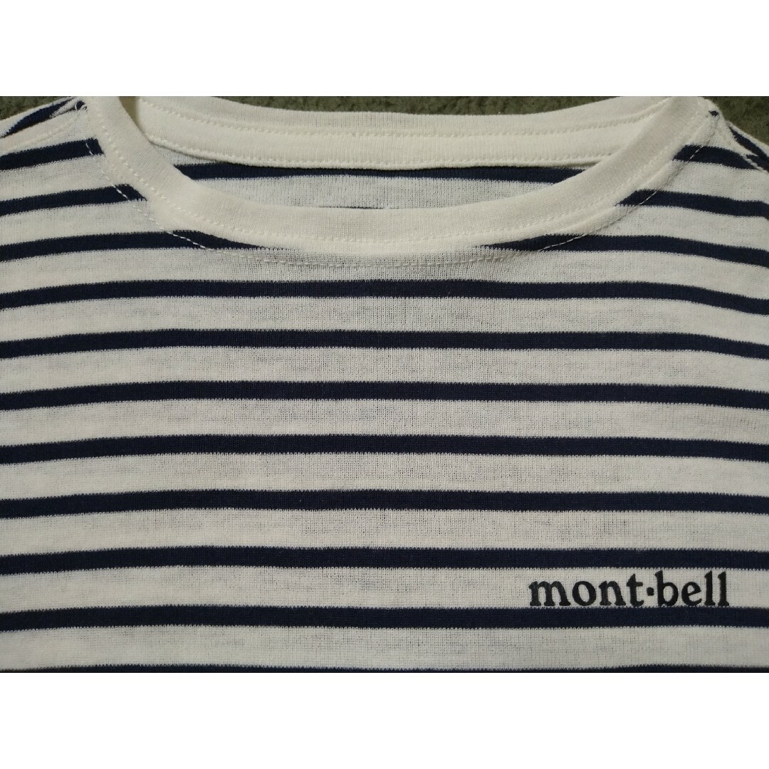 mont bell(モンベル)のmont-bellモンベル　ロンＴ　キッズ100 キッズ/ベビー/マタニティのキッズ服男の子用(90cm~)(Tシャツ/カットソー)の商品写真