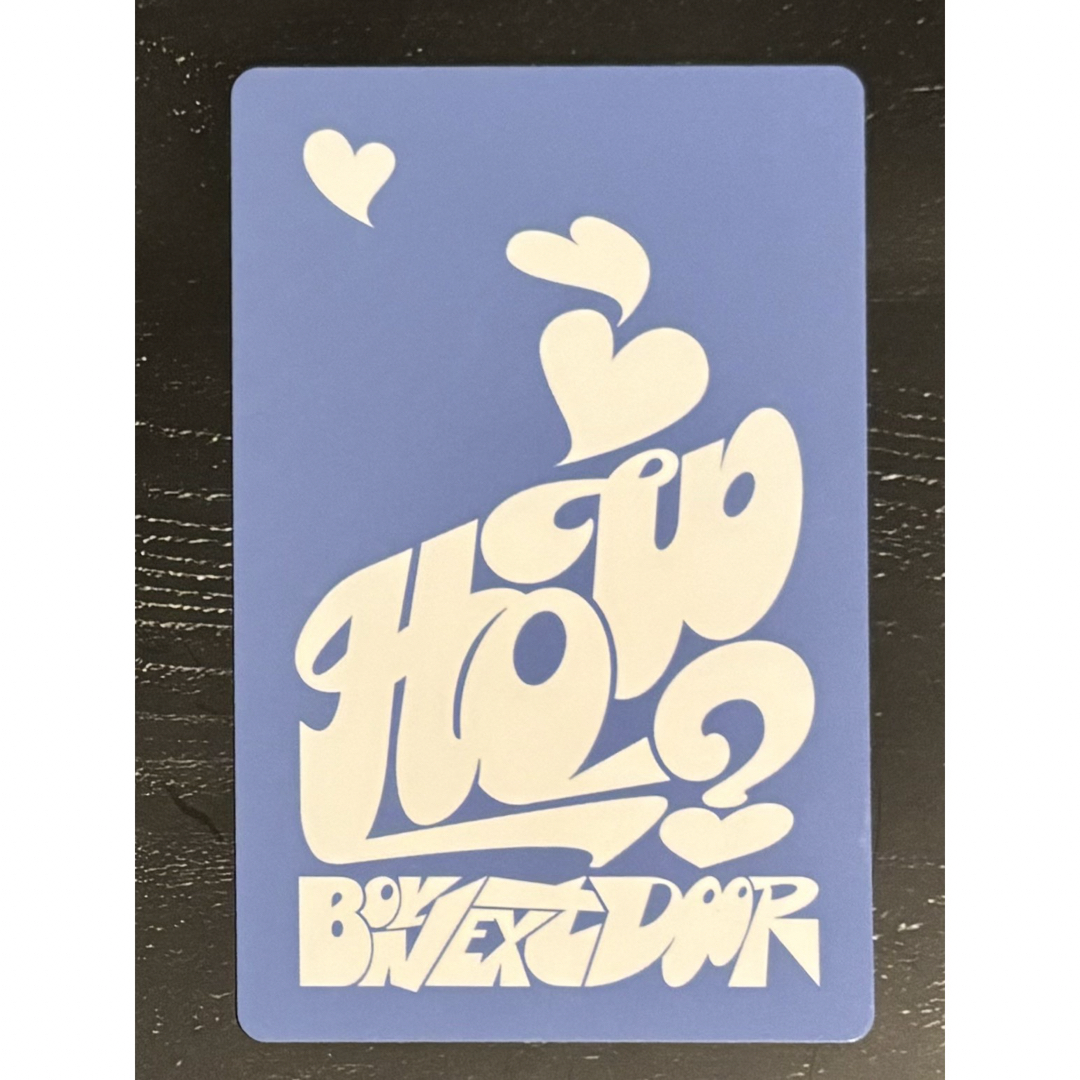 BOYNEXTDOOR(ボーイネクストドア)のBOYNEXTDOOR リウ Sticker ver. earthトレカ エンタメ/ホビーのCD(K-POP/アジア)の商品写真