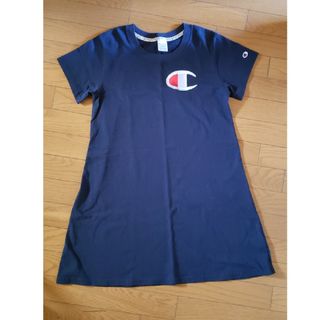 チャンピオン(Champion)のChampionとXgirlコラボ  ロング丈Tシャツ(Tシャツ(半袖/袖なし))