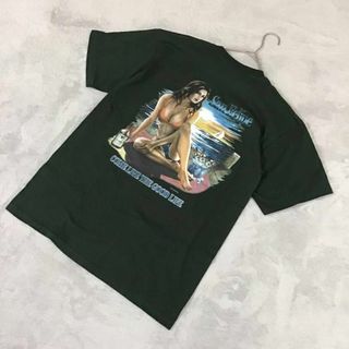 【GILDAN】ギルダン（M）プリント Tシャツ トップス ブラック(Tシャツ/カットソー(半袖/袖なし))