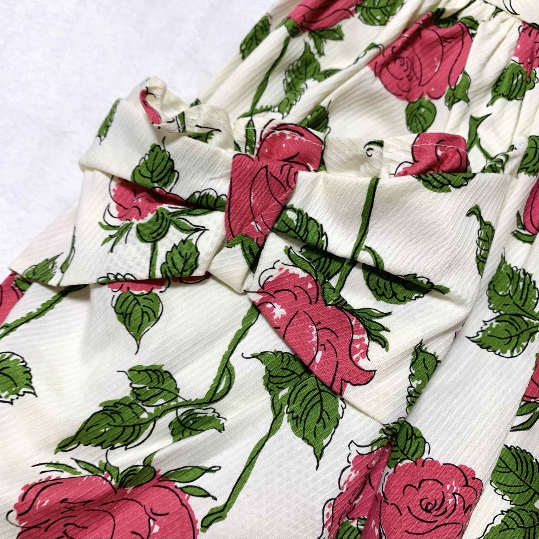 JaneMarple - 【極美品/未使用】Jane Marple 薔薇 花柄 スカート JaneMarple - 【極美品/未使用】Jane Marple 薔薇 花柄 スカート