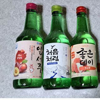 サントリー - 韓国焼酎3本セット