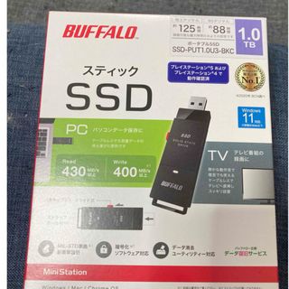 Buffalo - BUFFALO 外付けSSD SSD-PUT1.0U3-BKC　1TB