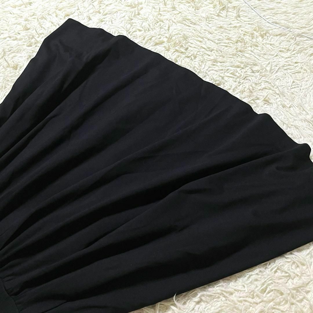 YOKO CHAN(ヨーコチャン)のYOKOCHAN ヨーコチャン　フレアワンピース　ブラック　M レディースのワンピース(ひざ丈ワンピース)の商品写真