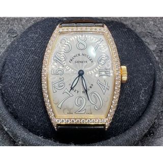 FRANCK MULLER - 【極美品】フランクミュラー５８５０クレイジーアワーズ１８ｋＰＧ無垢ダイヤケース！