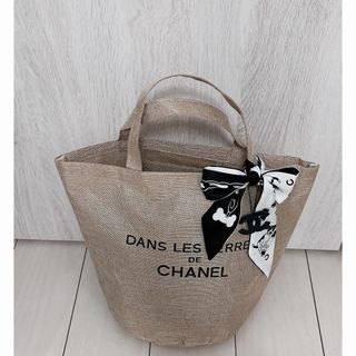 CHANEL  ショッピングバッグ　トートバッグ   リボン付きハンドバッグ  