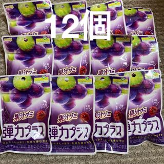 メイジ(明治)の明治　果汁グミ　弾力プラス　ぶどう　12個 (菓子/デザート)