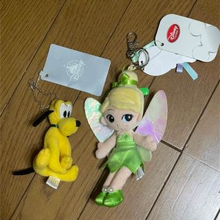 ディズニー(Disney)のディズニー　ティンカーベル　プルート　ぬいぐるみ(キャラクターグッズ)