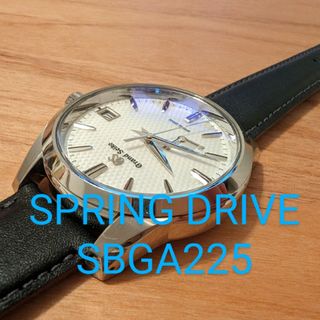 グランドセイコー(Grand Seiko)のグランドセイコースプリングドライブ Grand Seiko SBGA225 良品(腕時計(アナログ))