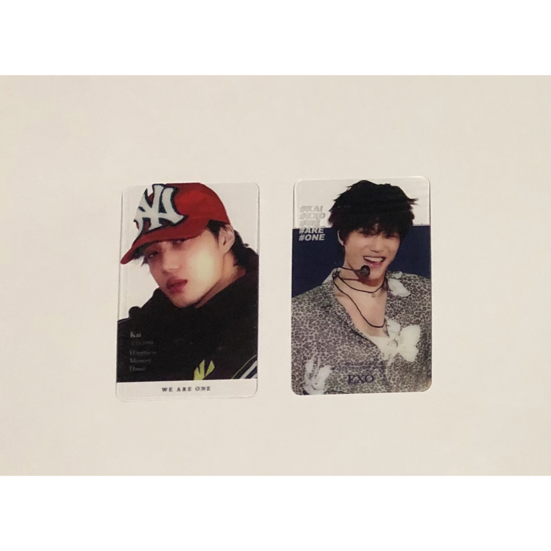 EXO カイ 透明 フォトカード　④ エンタメ/ホビーのタレントグッズ(アイドルグッズ)の商品写真
