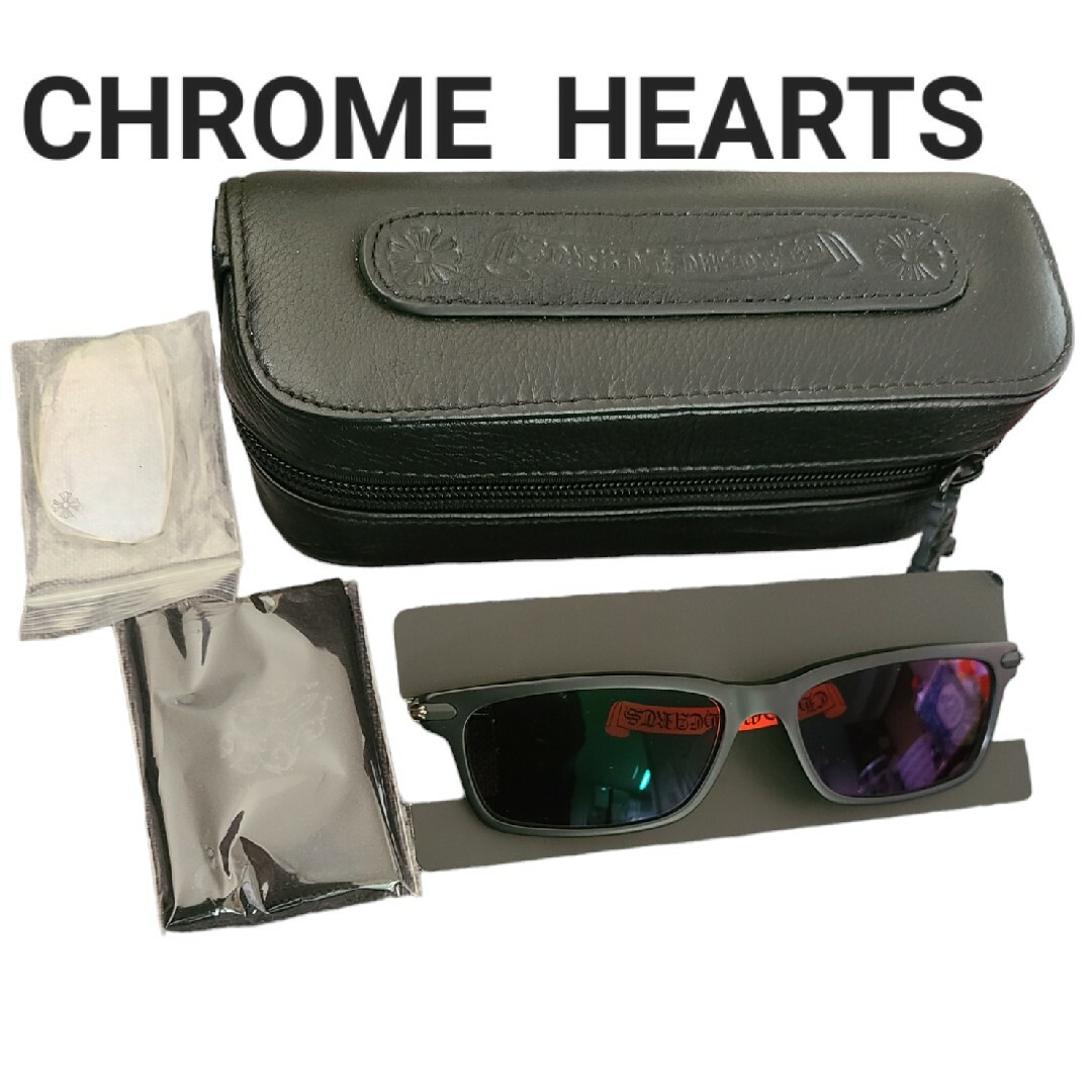 Chrome Hearts(クロムハーツ)のCHROME  HEARTS  クロムハーツスクエア型サングラス メンズのファッション小物(サングラス/メガネ)の商品写真